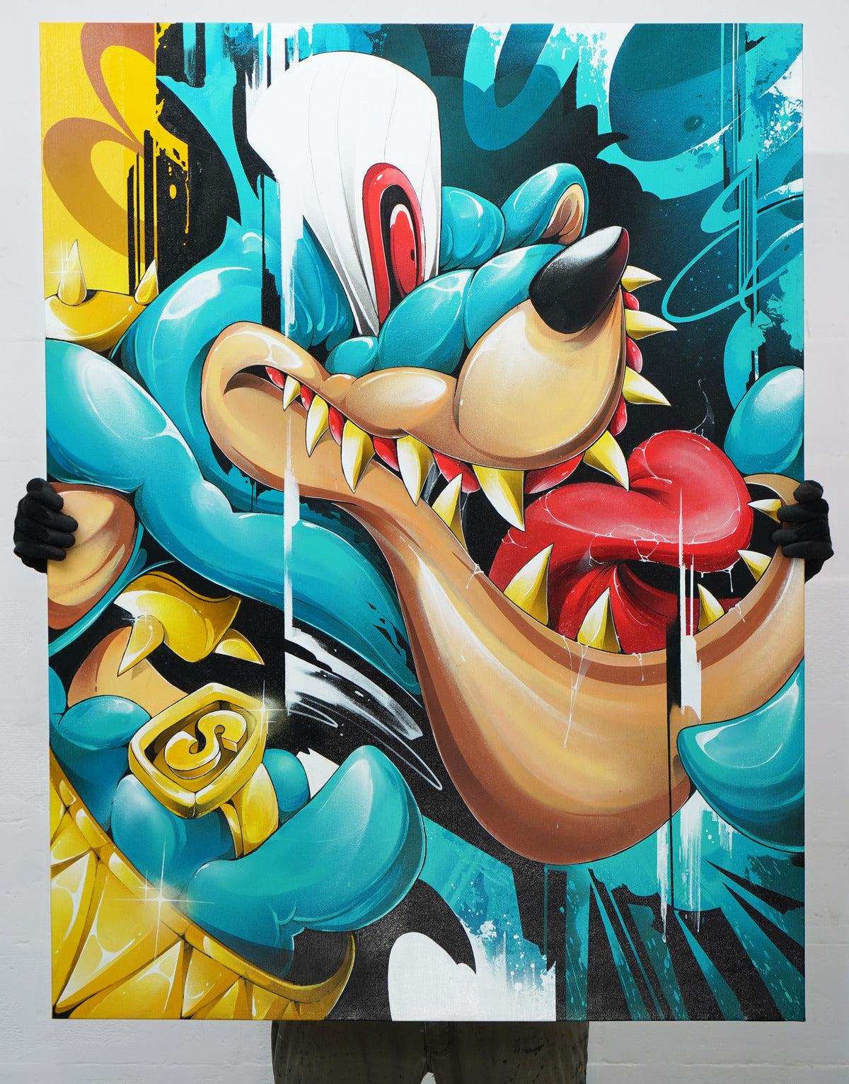 Twisted Tiger - Canvas Painting